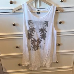 Old Navy Palm Tree Tank